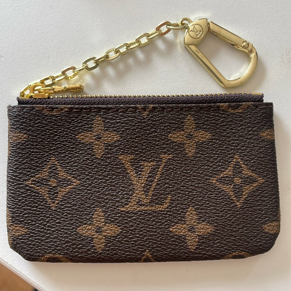 Monogram Key Pouch